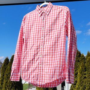 J.Crew Regular-Fit Gingham Button-Up Shirt